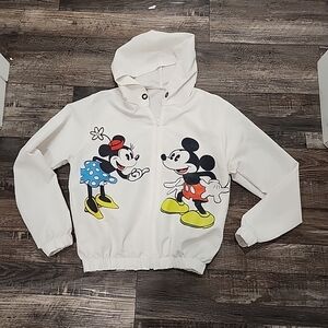 Minnie And Mickey Mouse Wind Breaker Jacket